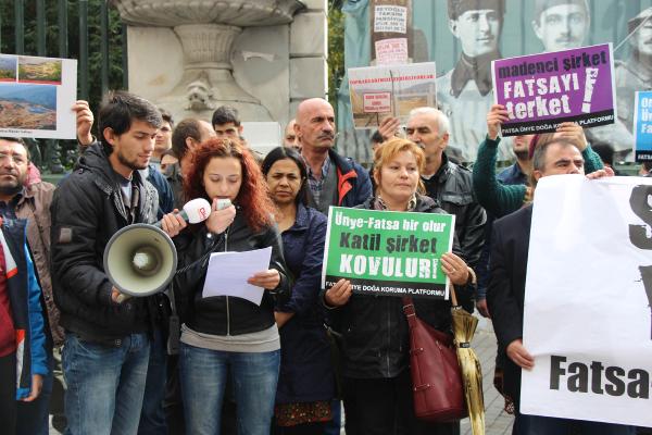Fatsa-Ünye Doğa Koruma Platformu: Siyanür varsa fındık mındık yok
