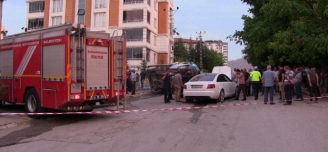 Gurbetçi, tüp kamyonuyla çarpıştı: 2 yaralı