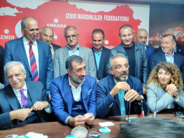 Ahmet Türk ve Sırrı Sakık'tan İzmir ziyareti