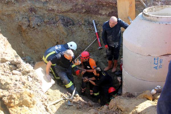 Yalova’da göçük; 1 yaralı