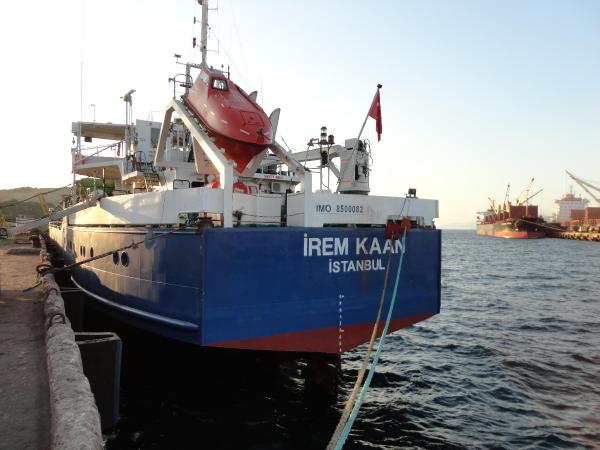 Gemide 7 bin 55 litre kaçak motorin ele geçirildi