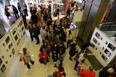 Soma'lı çocuklar fotoğraflarını sergiledi