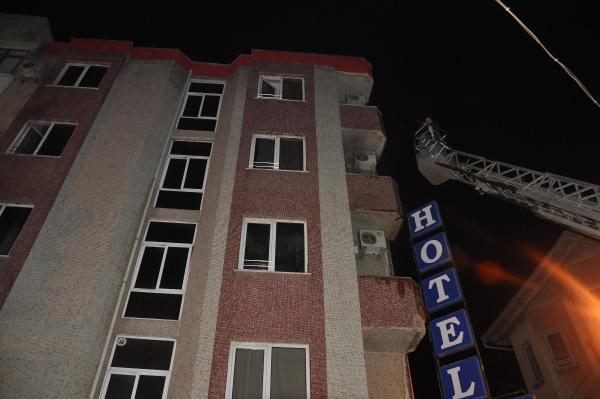 Maltara'da otelde yangın paniği