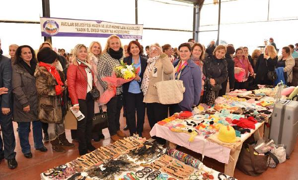 El ürünlerinii satmak isteyen kadınlar artık ıslamayacak