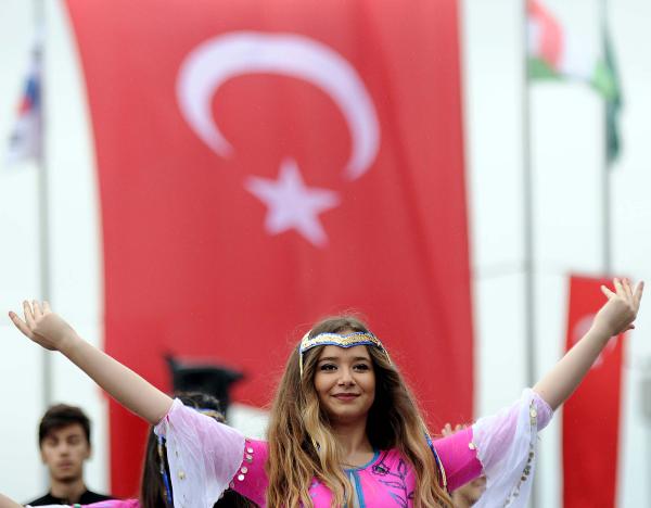 Samsun’da Cumhuriyet coşkusu