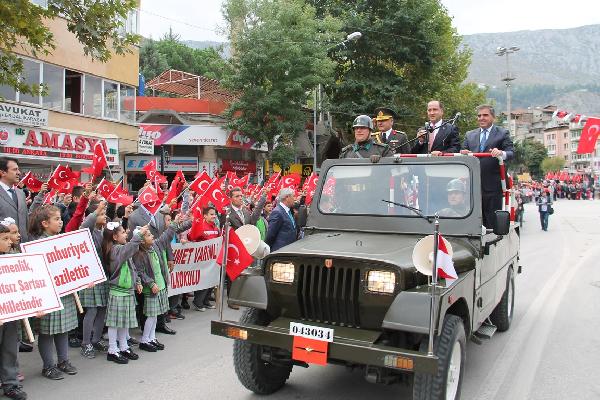 Amasya’da Cumhuriyet Bayramı coşkusu
