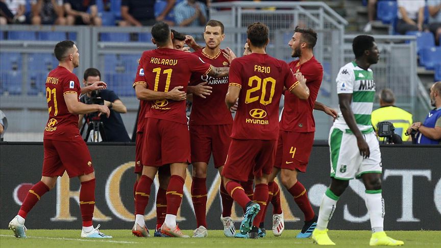 Roma ligde 4 golle kazandı