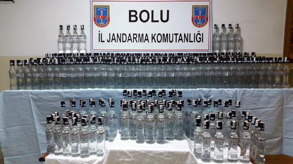 Bolu ve Düzce'de sahte rakı operasyonu