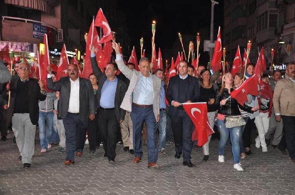 Ödemiş'te Cumhuriyet Bayramı'nı coşkusu