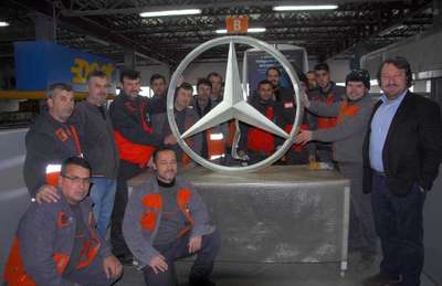 Mercedes'in yıldızı İzmir'de parlıyor