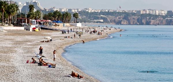 Antalya'da deniz keyfi
