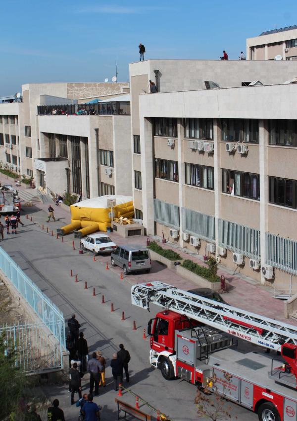 Hastanede intihar girişimi