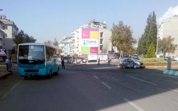 Kahramanmaraş'ta kaza: 1 ölü, 2 yaralı