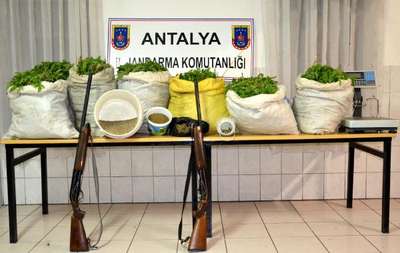Seraya uyuşturucu baskını