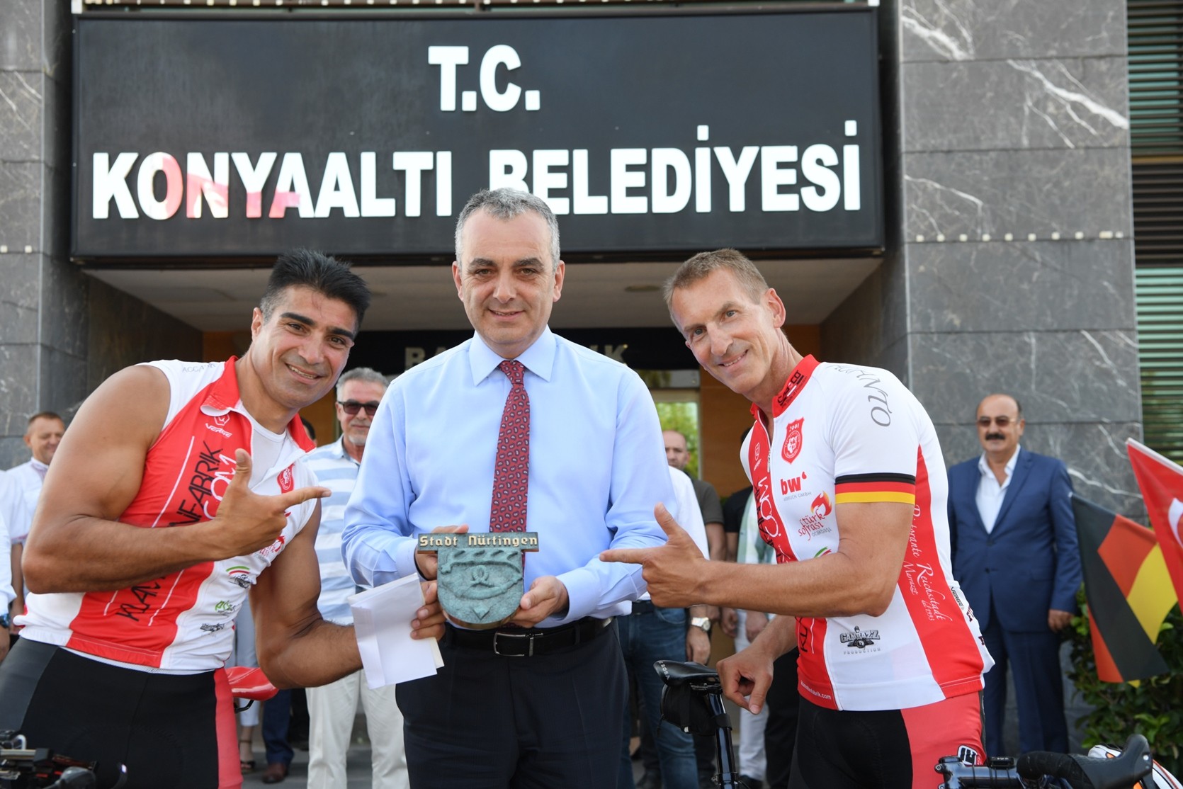 Alman başkandan kardeşlik mektubu