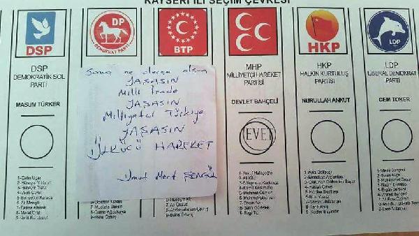 Kabinde oylarının fotoğrafını çeken 3 kişi yakalandı