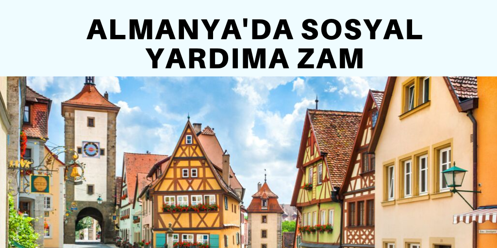 Almanya'da sosyal yardıma zam