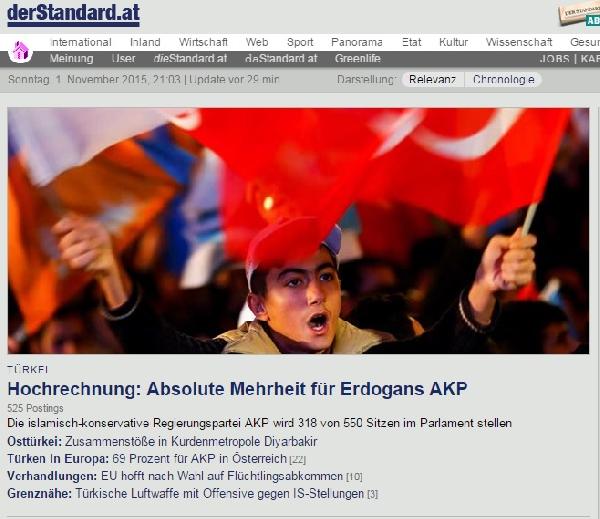 Türkiye'deki seçim sonuçları Avusturya basınında