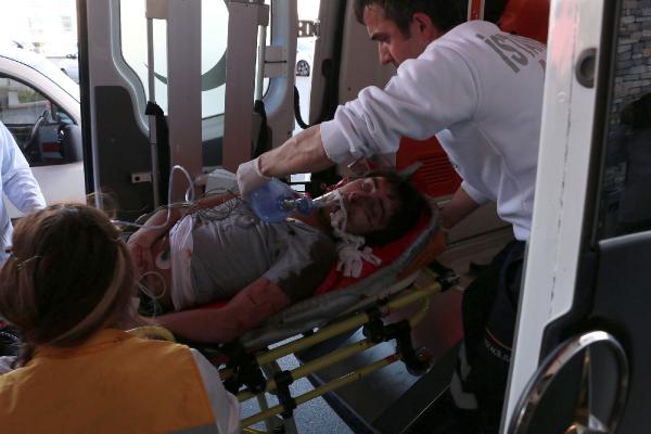 Huber Köşkü önünde hareketli dakikalar (1)