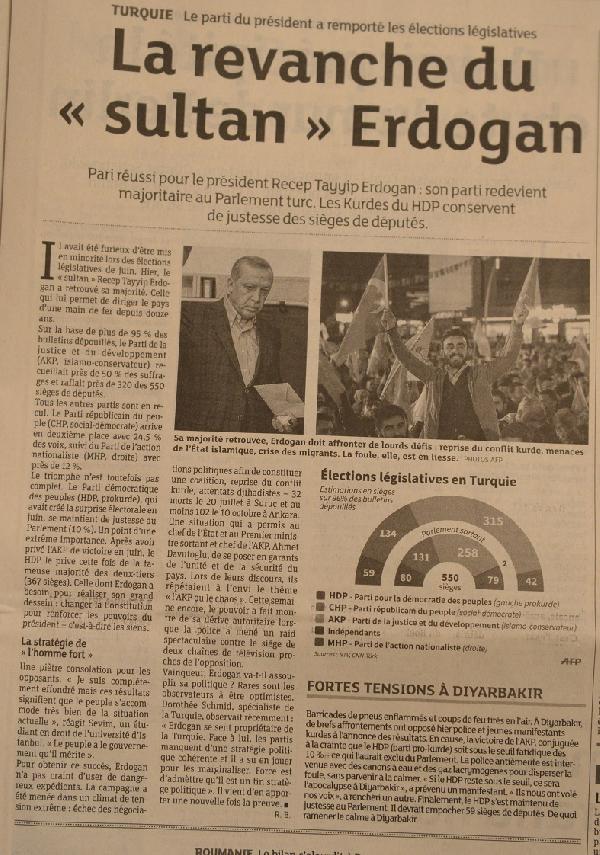 Avrupa basını seçimleri manşete taşıdı