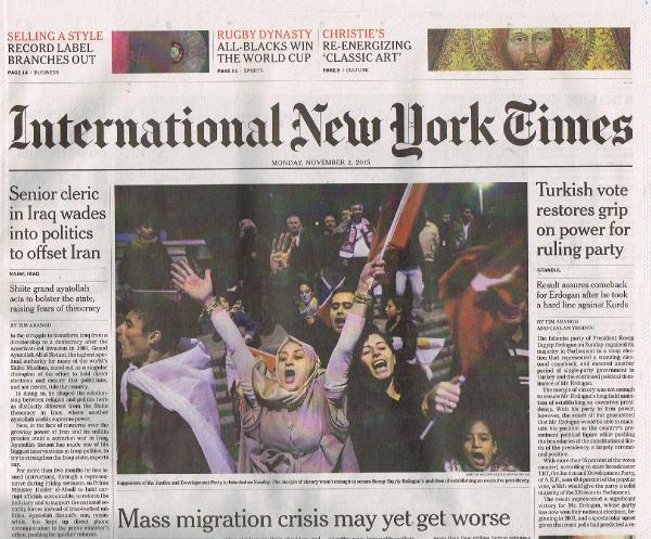 İngiliz basını Türkiye’deki seçimleri manşetine taşıdı
