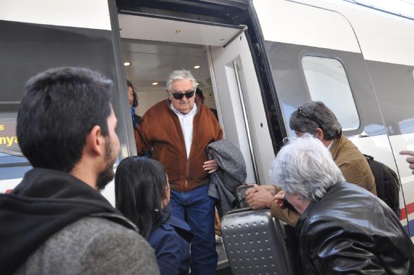 Uruguay, Devlet eski başkanı Mujica Eskişehir'de
