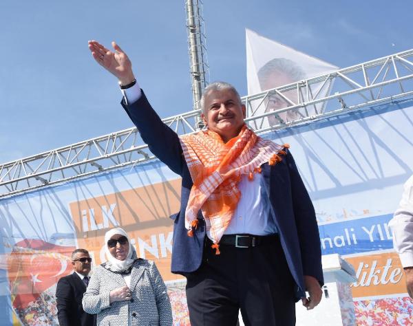 Yıldırım: Oy artışı yatarak değil çalışarak oldu