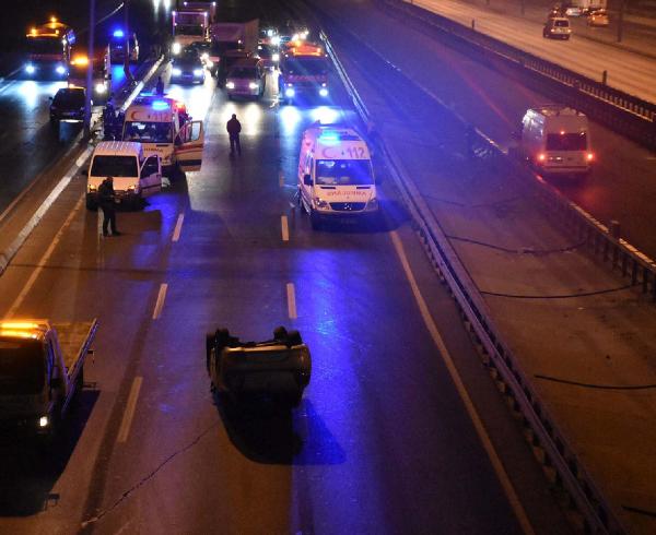 Beylikdüzü'nde kaza: 1 ölü 1 yaralı