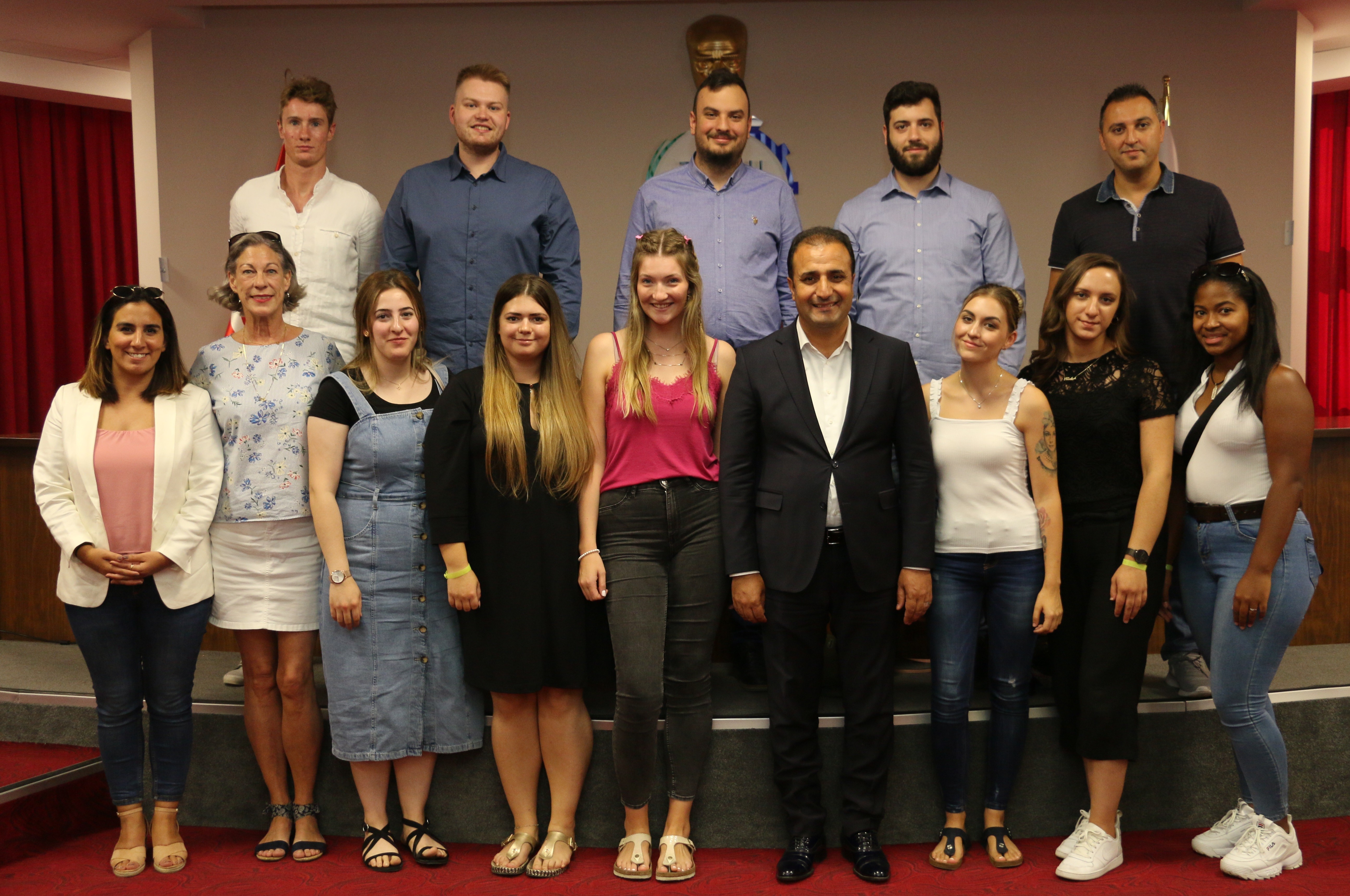 Alman öğrenciler Torbalı’da staj görüyor