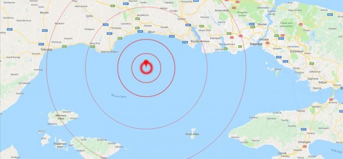İstanbul'da korkutan deprem