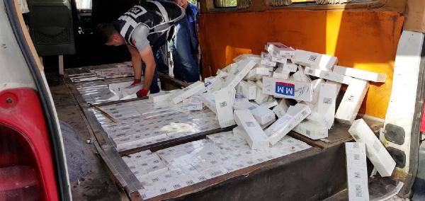 Gaziantep'te 230 bin paket kaçak sigaraya 6 gözaltı