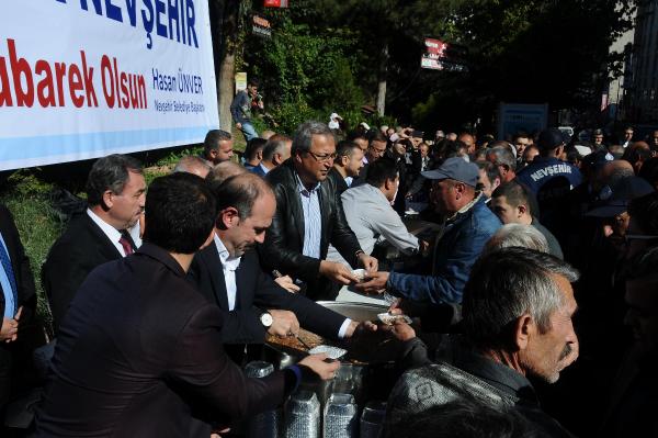 Nevşehir'de 2 bin kişiye aşure dağıtıldı