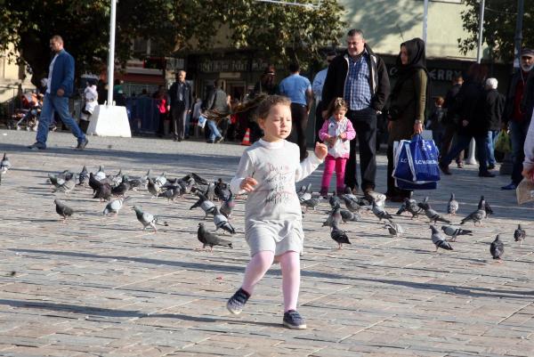 İzmir'de sonbahar güneşi