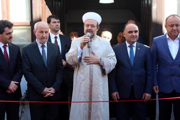 Diyanet İşleri Başkanı: Terör nedeniyle camiler açılamadı ama bunları geride bıraktık