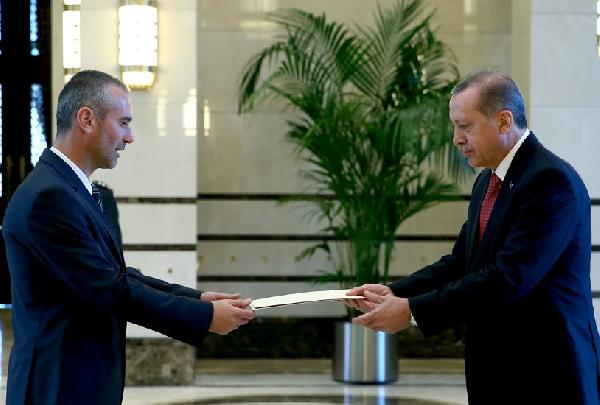 Erdoğan, Bulgaristan ve Panama Büyükelçisini kabul etti (2)