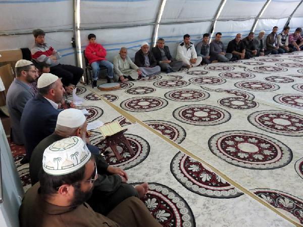 Midyat'taki Suriyeliler, birlik için mevlit okuttu