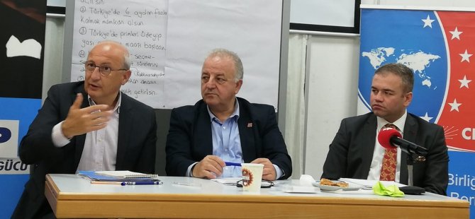 CHP, Avrupalı Türklerin sorunlarına çözüm aradı