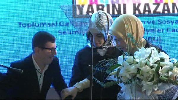 Emine Erdoğan, eğitim merkezi ve anaokulu açılışına katıldı