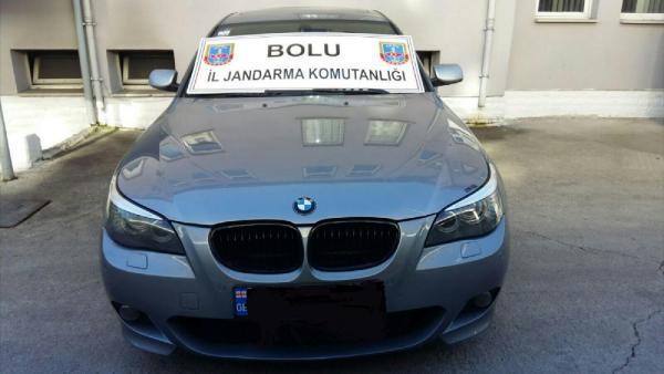 Gürcistan'dan getirilen lüks araca el konuldu