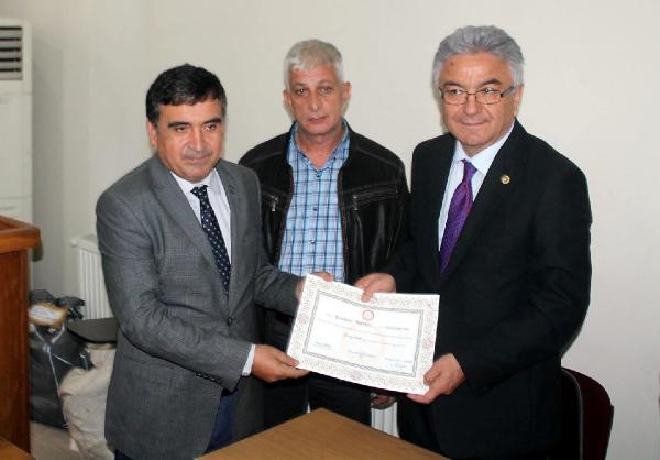 Zonguldak milletvekilleri mazbata aldı
