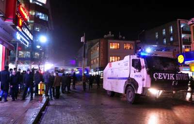 Hakkari'de Kobani kutlaması (2)