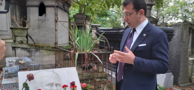 İmamoğlu'ndan sanatçıların mezarına ziyaret