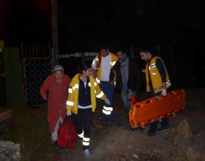 Zonguldak’ta evin balkonu çöktü: 1 yaralı
