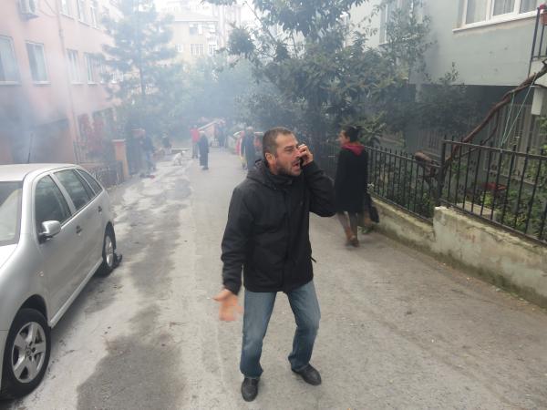 Sabah alevlere uyandılar...