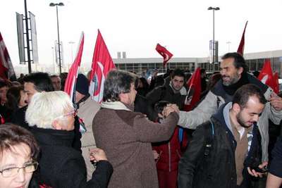 Doğu Perinçek AİHM'deki dava için Strazburg'a gitti