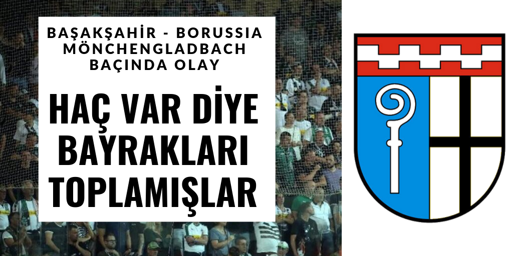 Haç var diye bayrakları toplatmışlar