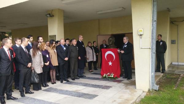 Atatürk, vefatının 77’nci yılında Makedonya’da anıldı