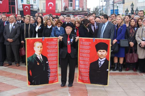 Büyük önder Mustafa Kemal Atatürk, Trakya’da anıldı