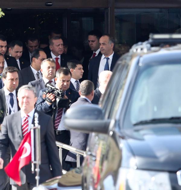 Cumhurbaşkanı Erdoğan G-20 teftişi için Antalya'da