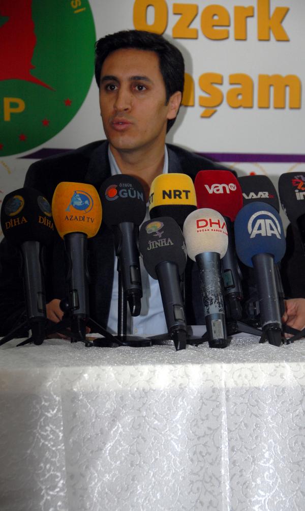 DBP Eş Başkanı Yüksek, 'özyönetim' konusunda HDP'li milletvekillere tepki gösterdi